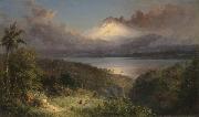 Frederic Edwin Church View of Cotopaxi oil on canvas